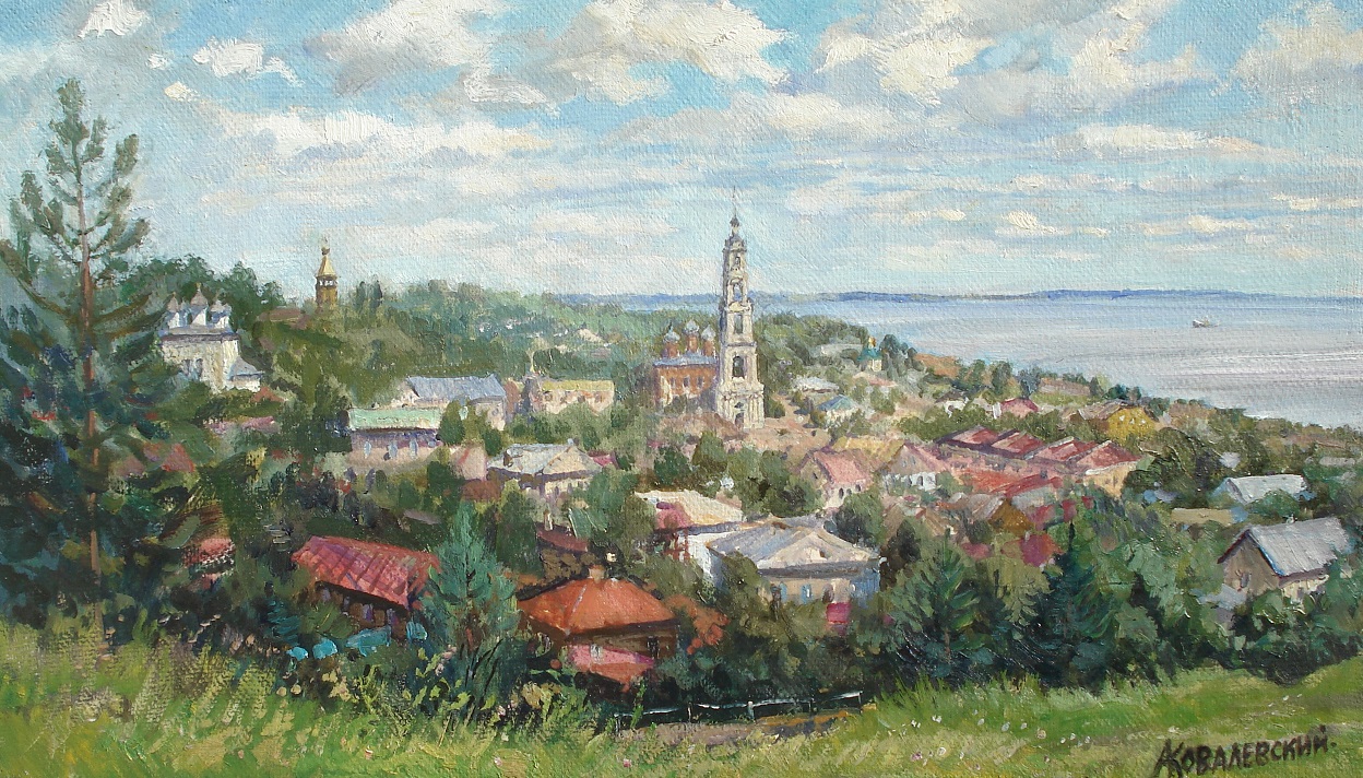 Юрьевец. Живопись А. Ковалевского Юрьевец. Живопись А. Ковалевского