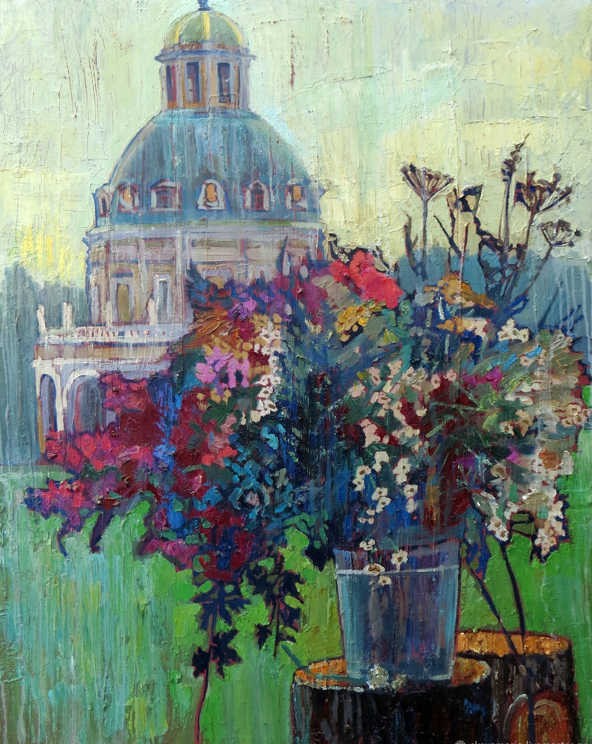 Летний вечер. Авторская, современная живопись Летний вечер. Авторская, современная живопись