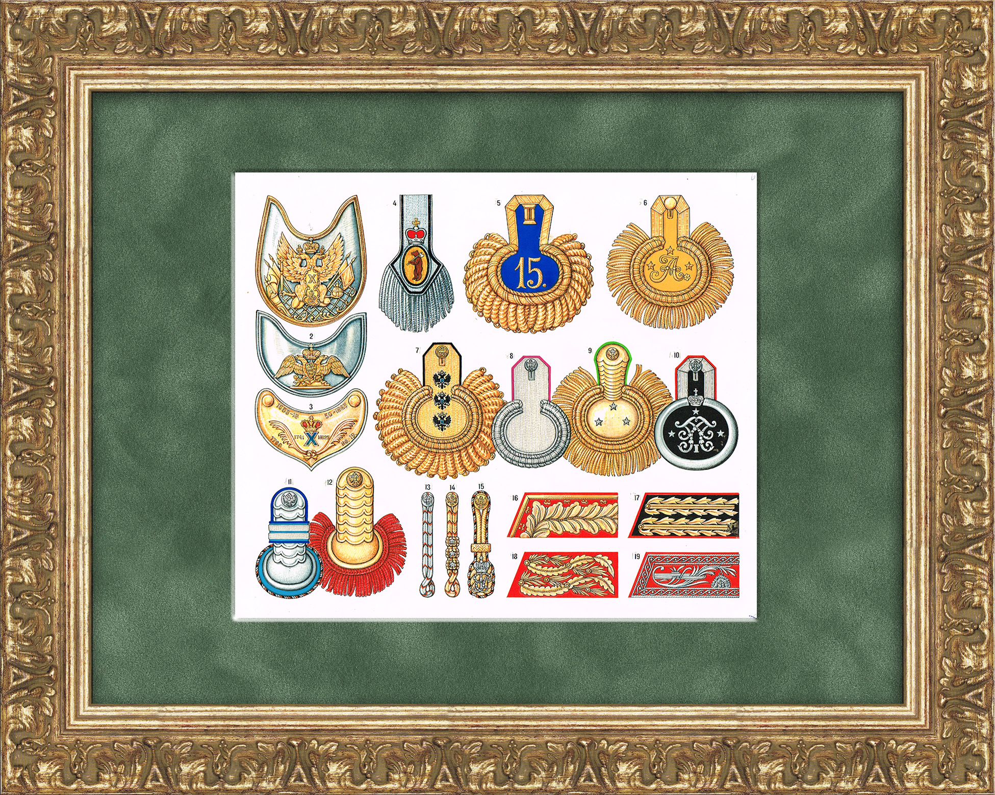 Военные знаки отличия Российской империи. Авторская графика Военные знаки отличия Российской империи. Авторская графика