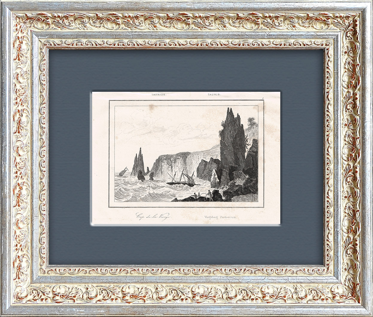 Таврида, древний Крым. Старинная гравюра Таврида, древний Крым. Старинная гравюра