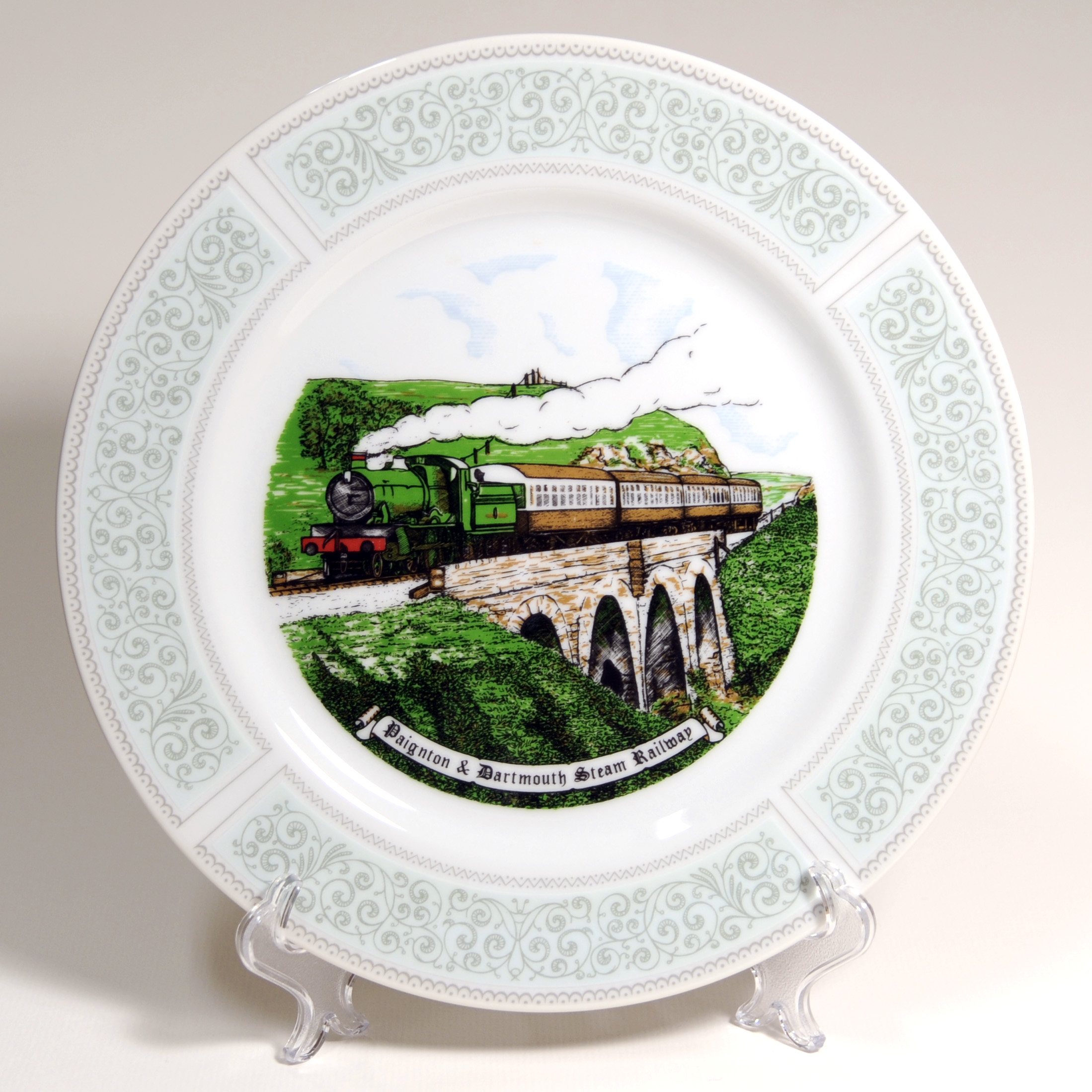 Железная дорога Paignton and Dartmouth, декоративная тарелка Железная дорога Paignton and Dartmouth, декоративная тарелка