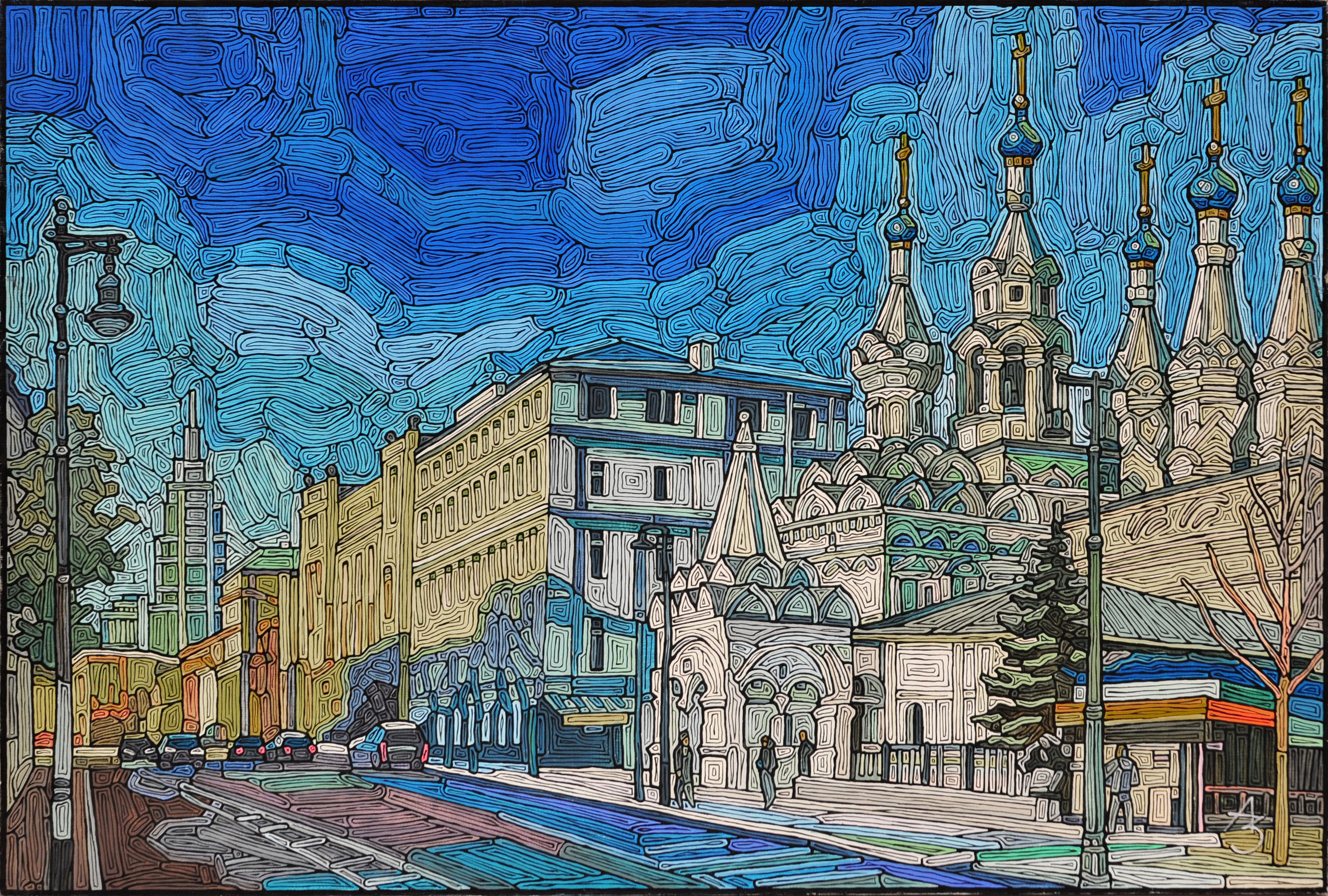 Большая Дмитровка, Москва. Авторская живопись Большая Дмитровка, Москва. Авторская живопись