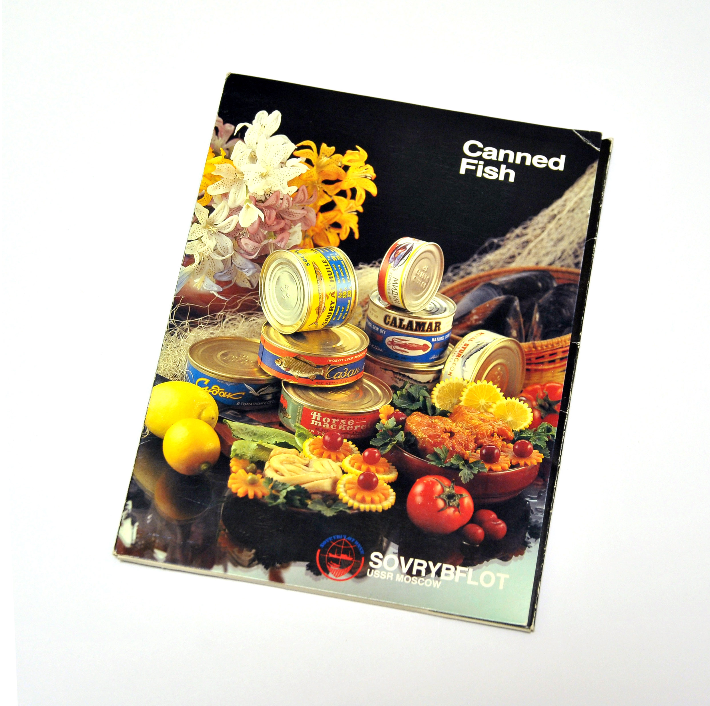 «Соврыбфлот», редкий каталог c рекламой продукции 1980-х годов «Соврыбфлот», редкий каталог c рекламой продукции 1980-х годов