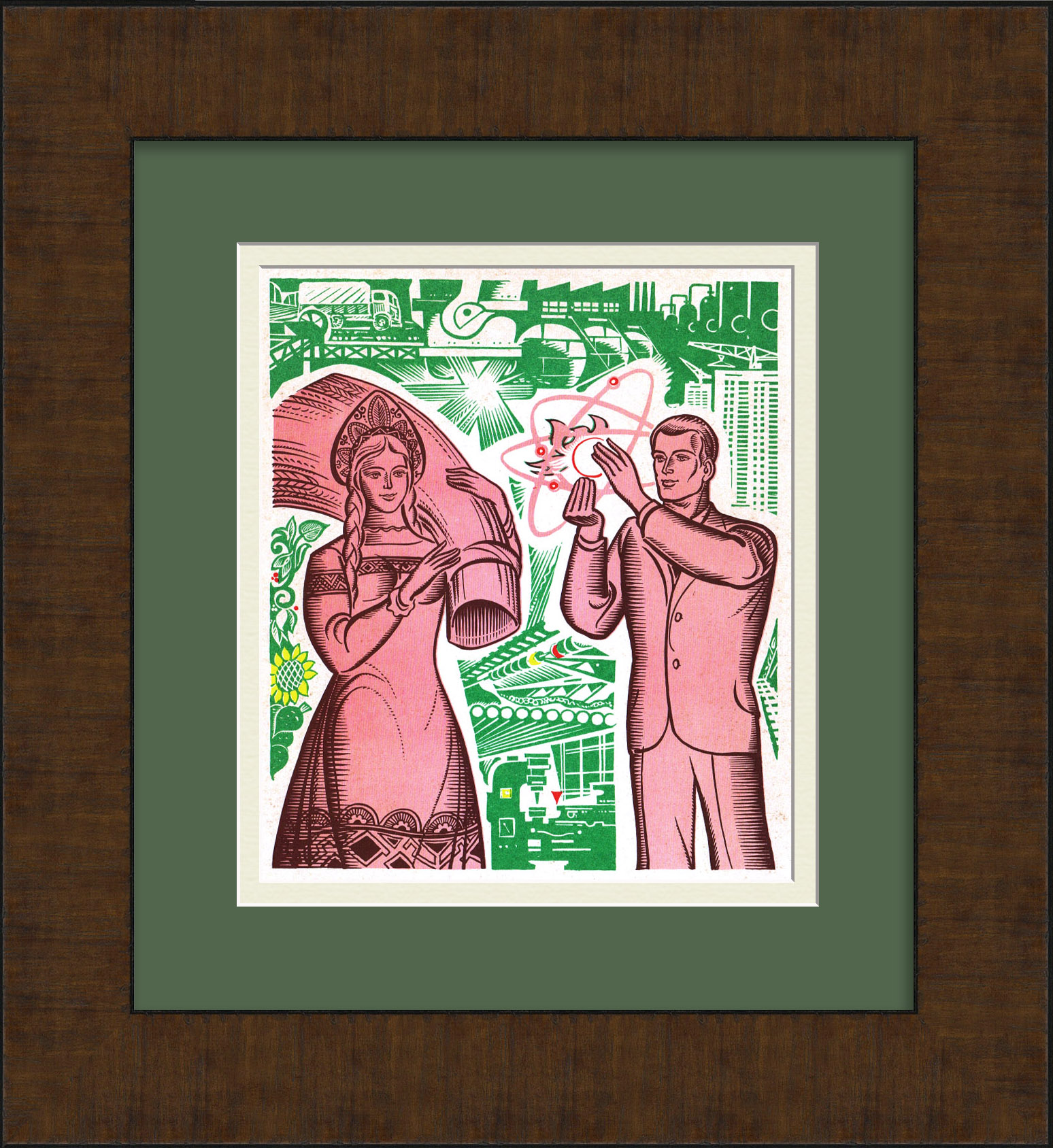 Достижения в науке и промышленности Российской Федерации. Авторская, тиражная графика Достижения в науке и промышленности Российской Федерации. Авторская, тиражная графика