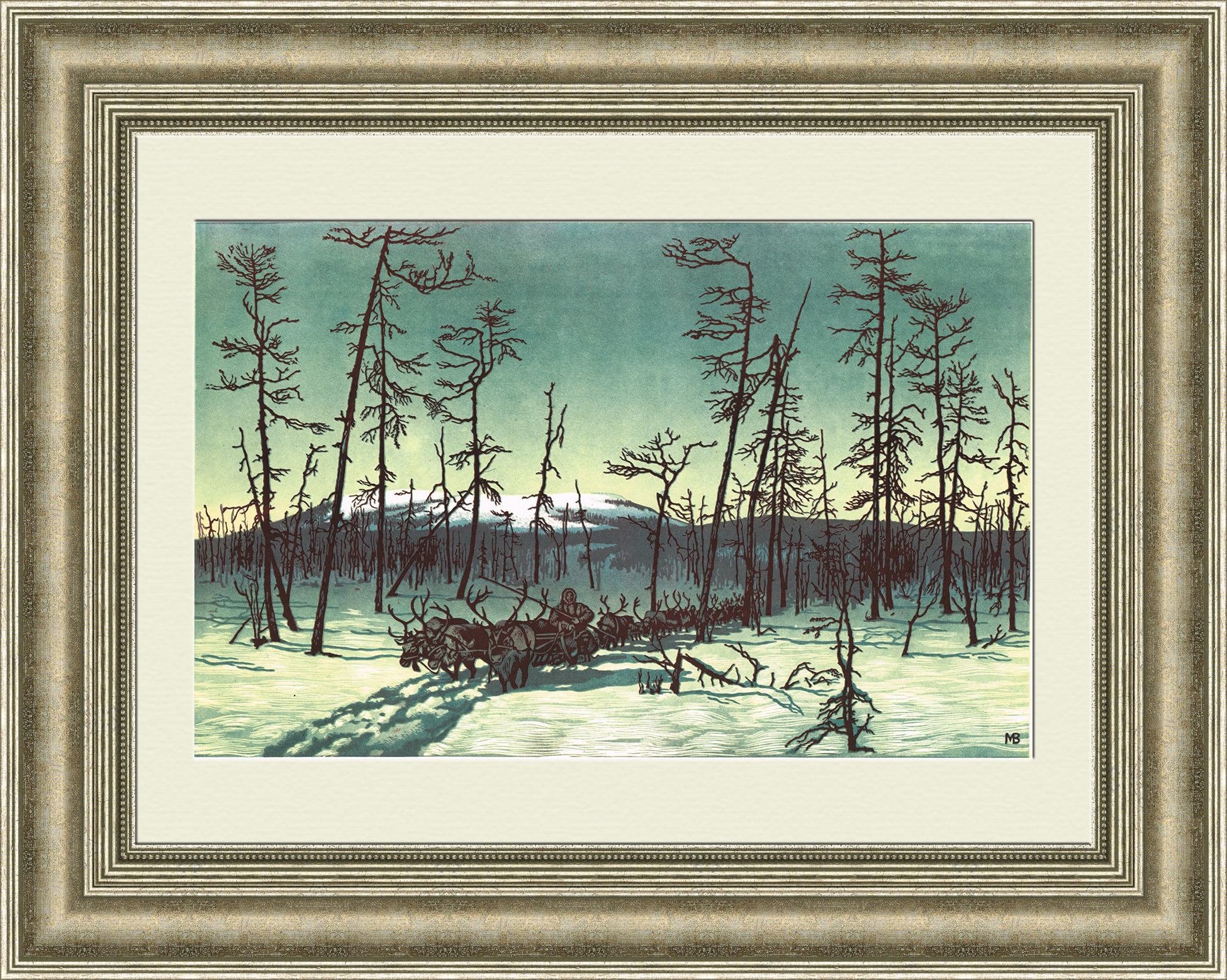 Восточная Сибирь, по дороге на Ессей. С гравюры В. Мешкова Восточная Сибирь, по дороге на Ессей. С гравюры В. Мешкова