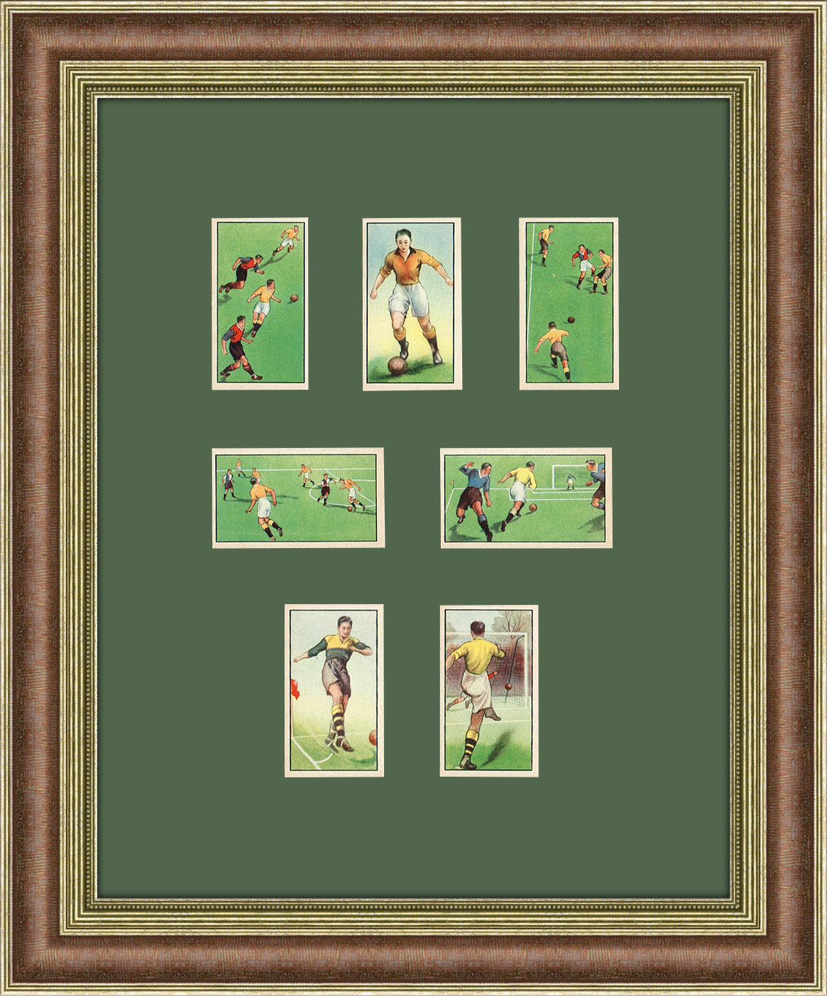 Футболисты на поле, приемы игры. Коллекционные карточки Футболисты на поле, приемы игры. Коллекционные карточки