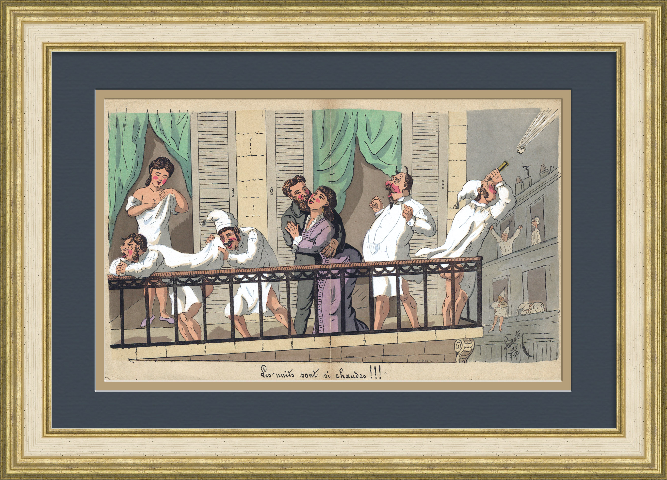 Темные ночи Парижа. Откровенная графика 1881 года Темные ночи Парижа. Откровенная графика 1881 года