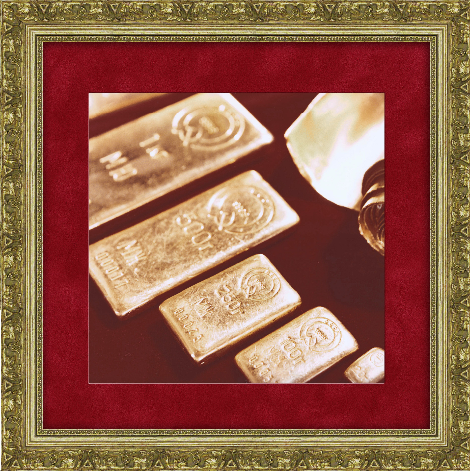 Слитки Золота СССР. Раритетное фото Слитки Золота СССР. Раритетное фото