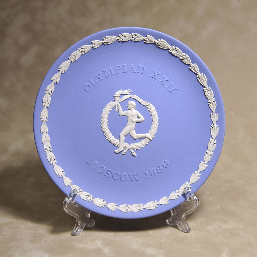 "Олимпиада Москва-80", декоративная тарелка, Веджвуд "Олимпиада Москва-80", декоративная тарелка, Веджвуд