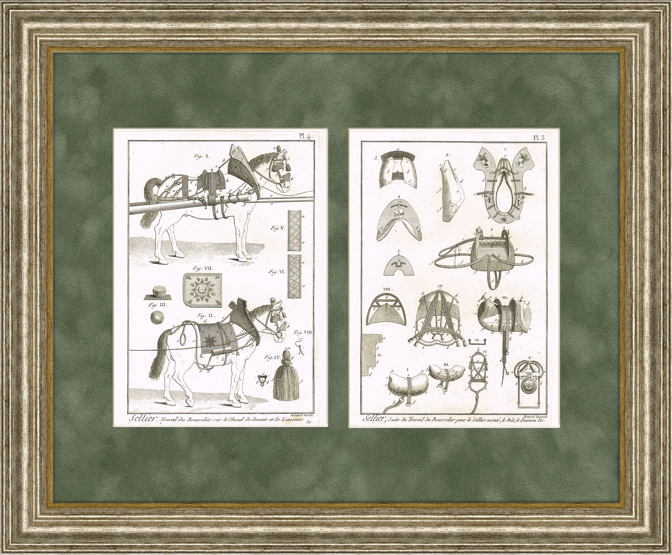 Изготовление упряжи, Дидро, серия Ремесла Изготовление упряжи, Дидро, серия Ремесла