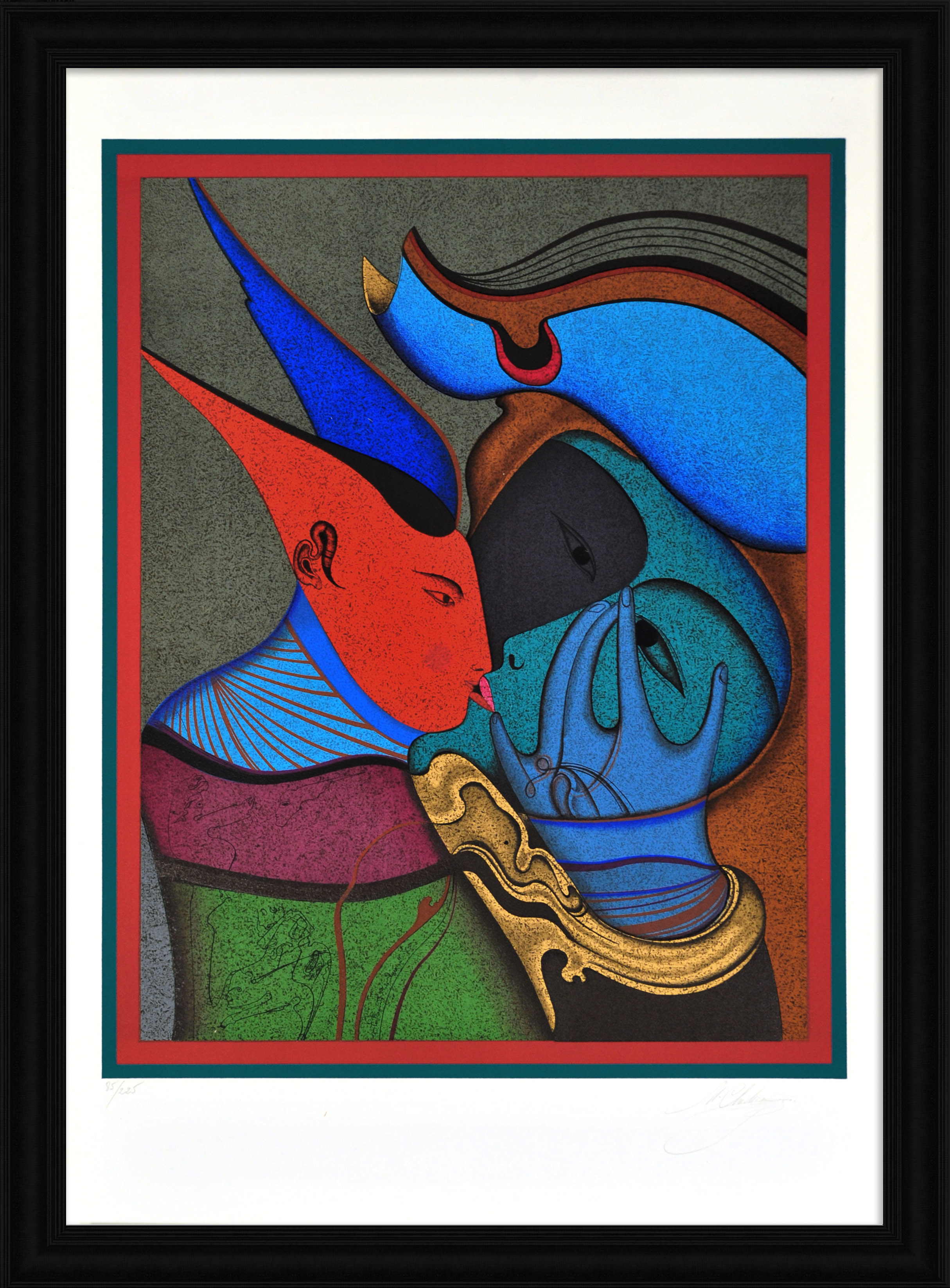 Метафизический поцелуй. Авторская графика Михаила Шемякина Метафизический поцелуй. Авторская графика Михаила Шемякина