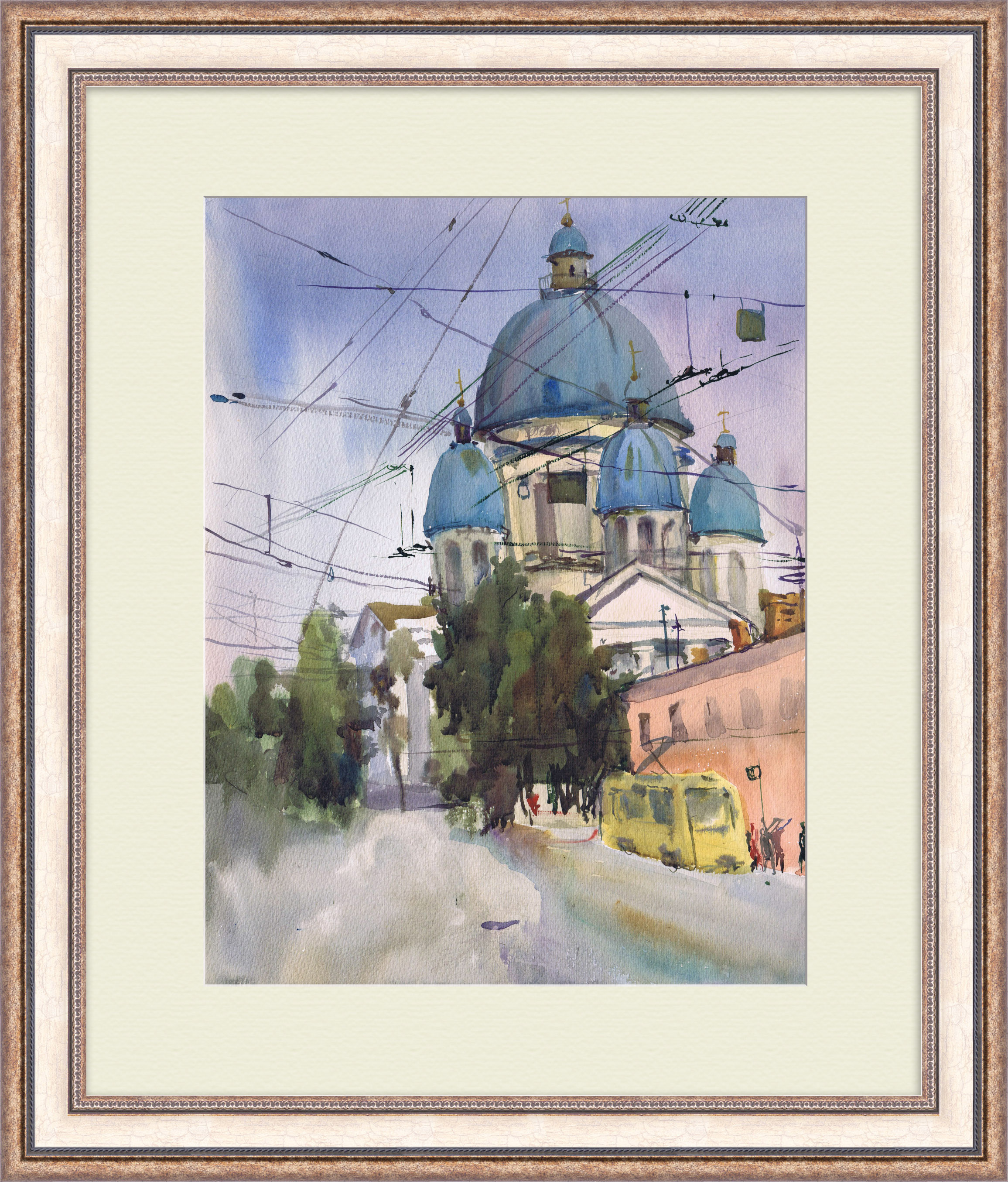 Троице-Измайловский собор, Санкт-Петербург. Авторский рисунок Троице-Измайловский собор, Санкт-Петербург. Авторский рисунок