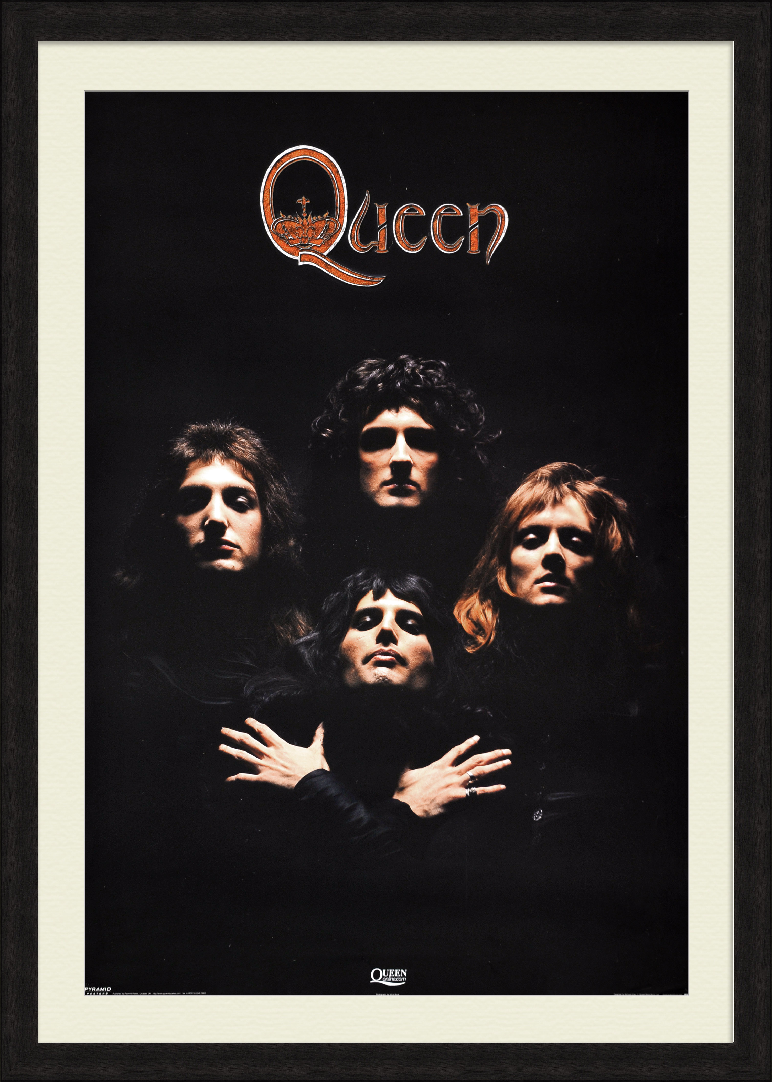 Легендарная рок-группа "Queen". Крупноформатный плакат Легендарная рок-группа "Queen". Крупноформатный плакат