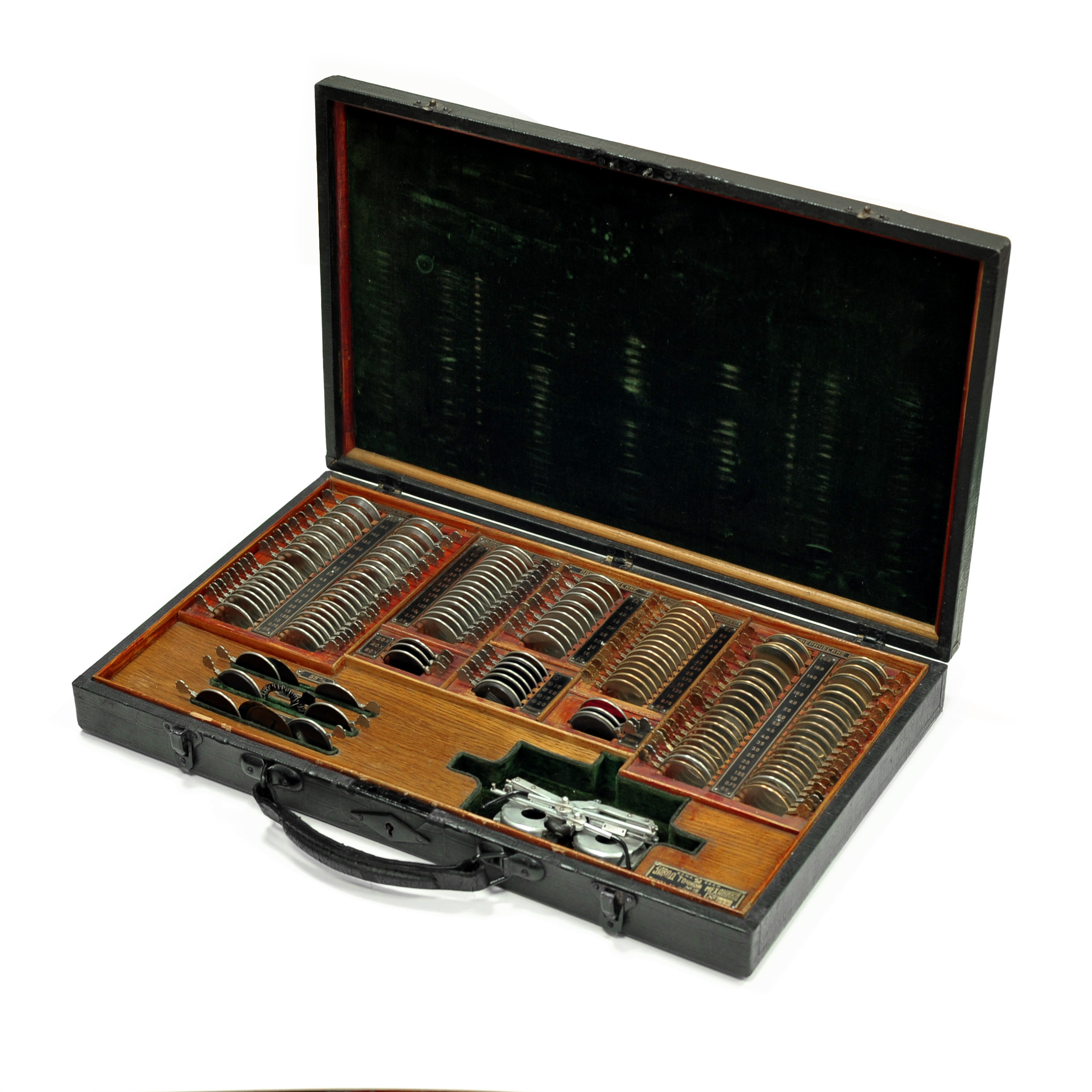 Старинный набор офтальмолога 1920-1930-х годов Старинный набор офтальмолога 1920-1930-х годов