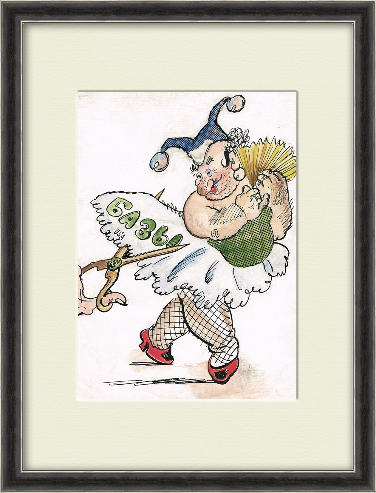 В.Гальба, эскиз плаката на тему холодной войны В.Гальба, эскиз плаката на тему холодной войны