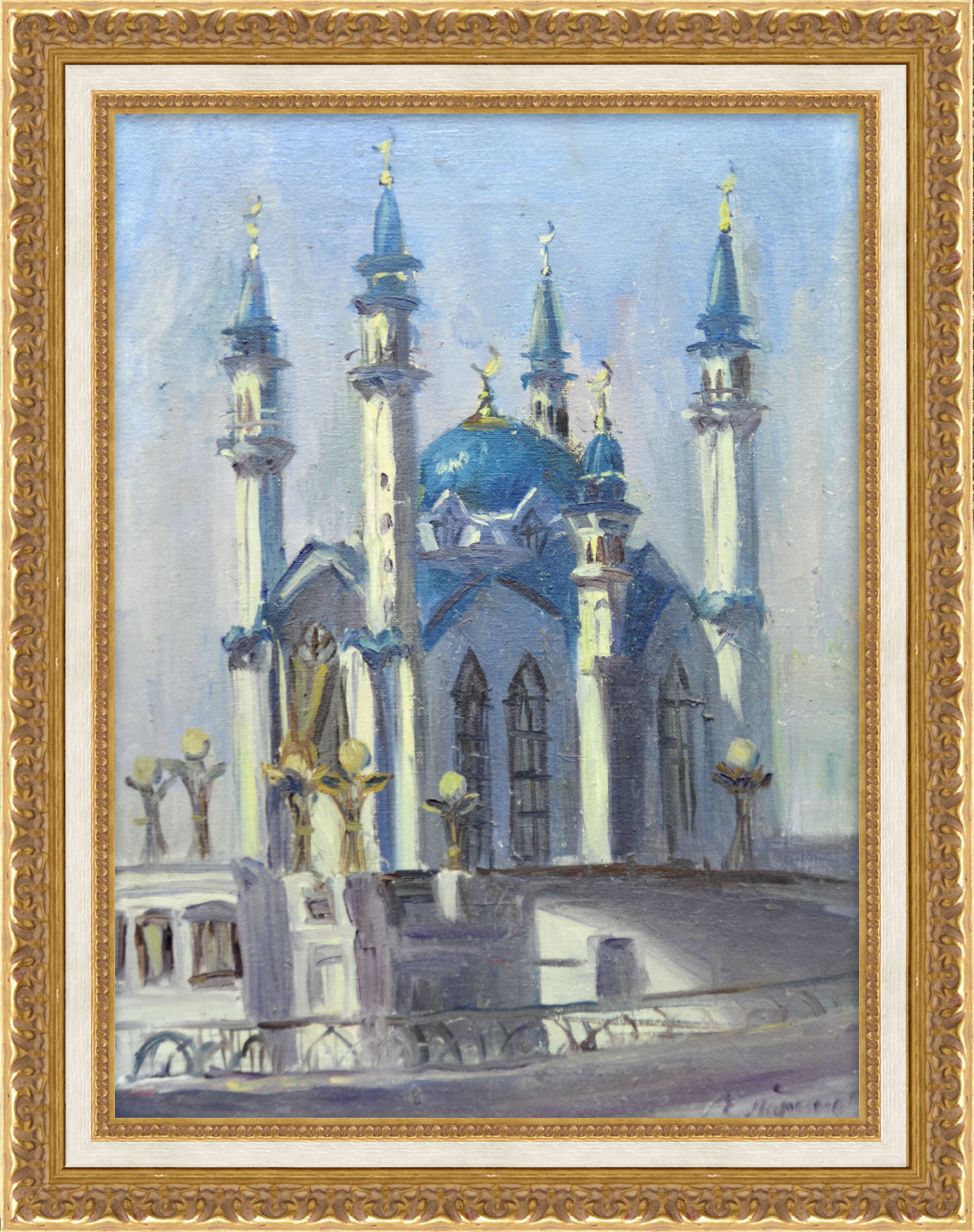 Мечеть Кул-Шариф, Казань. Авторская живопись Мечеть Кул-Шариф, Казань. Авторская живопись