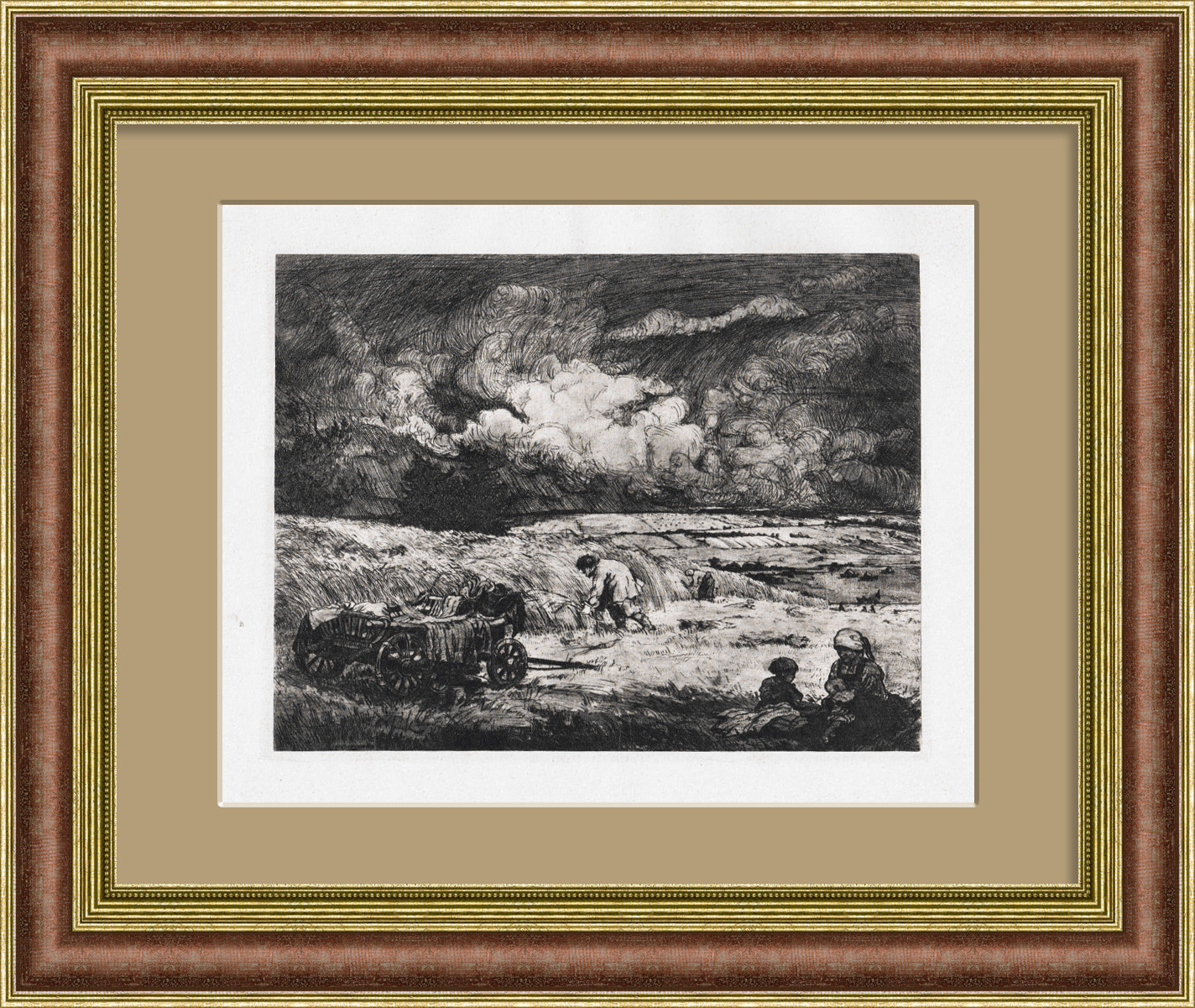 Жнитво, старинная гравюра В.Д. Фалилеева, 1923 г. Жнитво, старинная гравюра В.Д. Фалилеева, 1923 г.