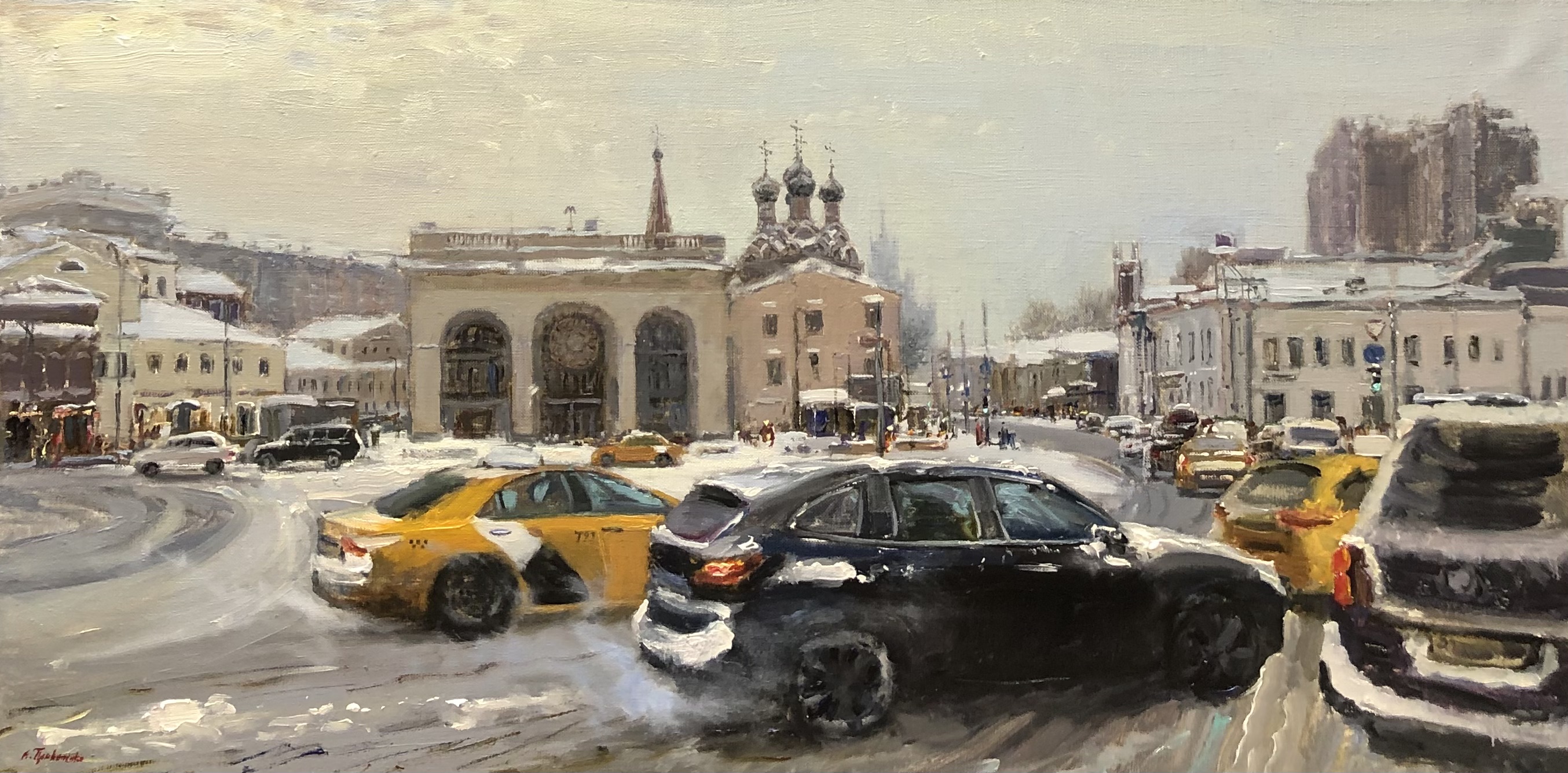 Таганская площадь. Современная живопись Таганская площадь. Современная живопись