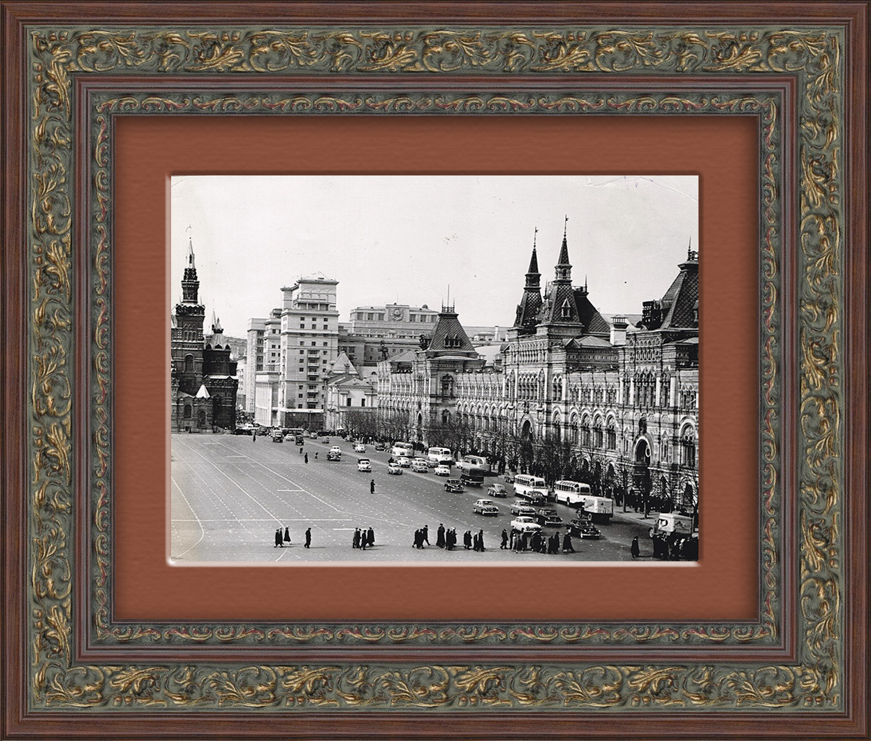 Москва, Красная площадь, ГУМ. Фотография ТАСС 1960 года Москва, Красная площадь, ГУМ. Фотография ТАСС 1960 года