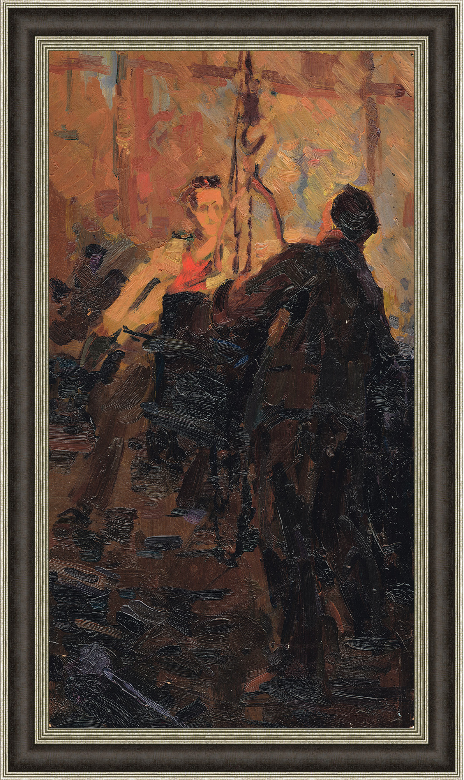 Металлурги, живопись Виктора Кабанова Металлурги, живопись Виктора Кабанова