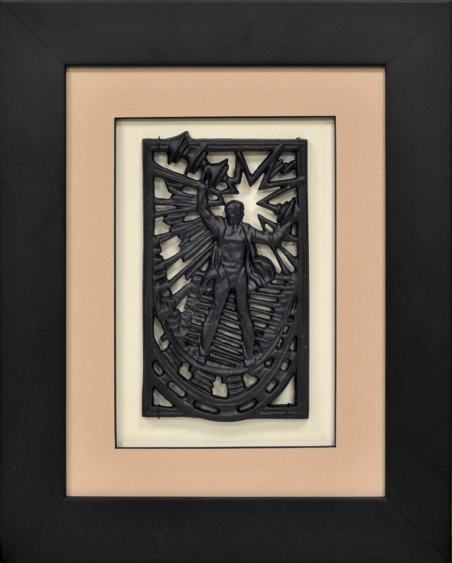 Энергетика, Каслинское литье. Винтажная плакетка Энергетика, Каслинское литье. Винтажная плакетка