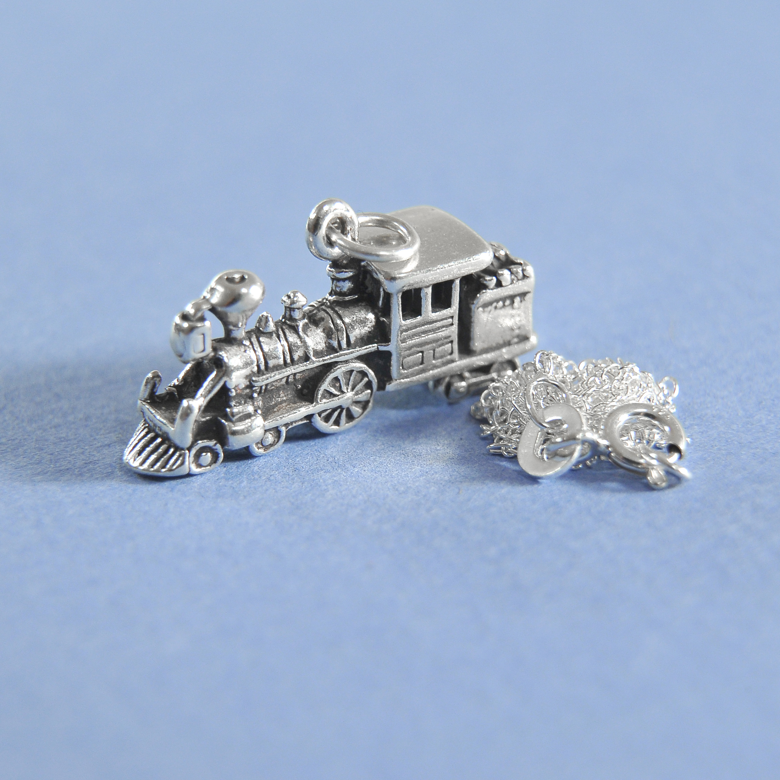 "Старинный локомотив", серебро "Старинный локомотив", серебро