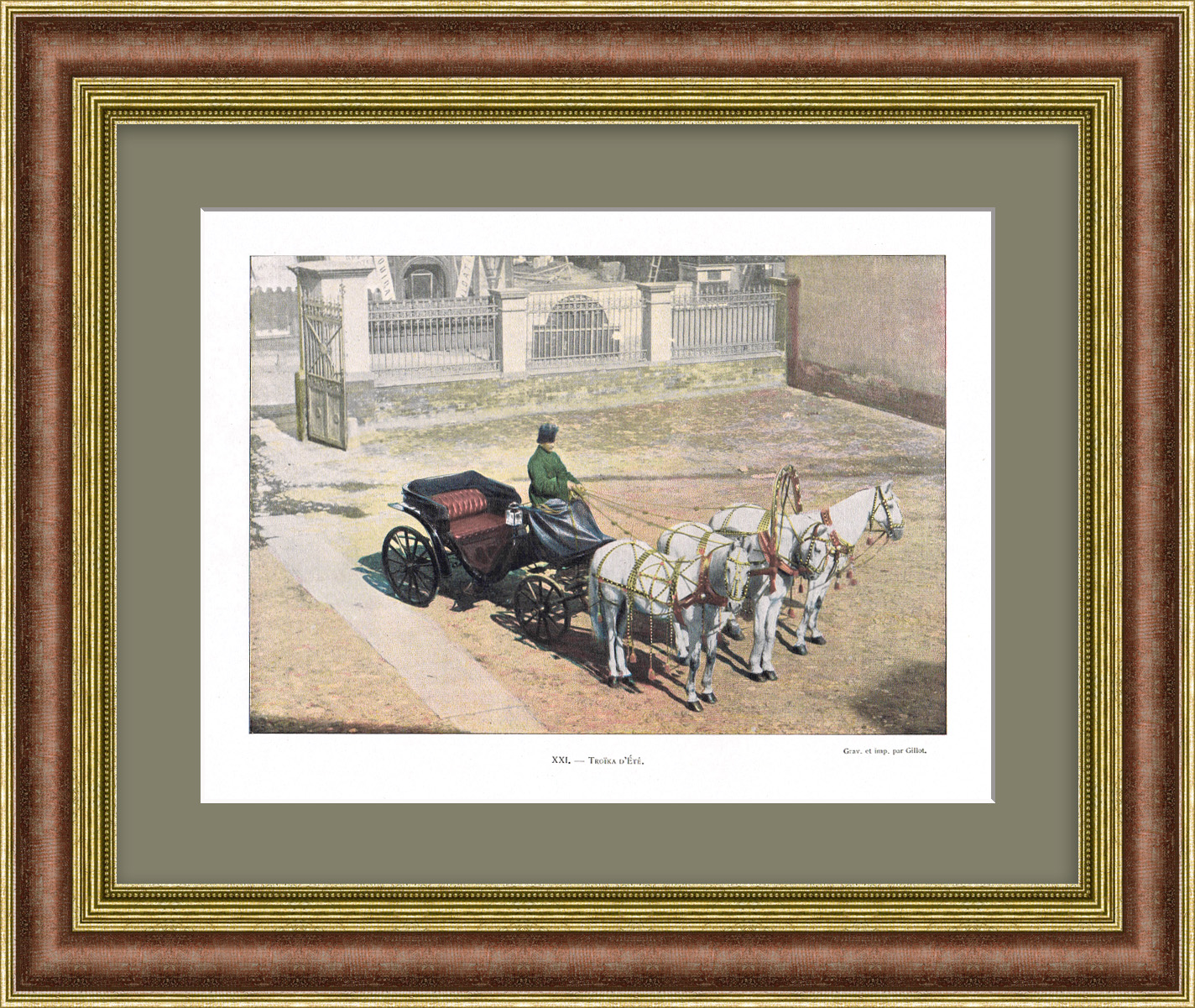 Гужевой транспорт в Российской империи. Старинная фототипия Гужевой транспорт в Российской империи. Старинная фототипия