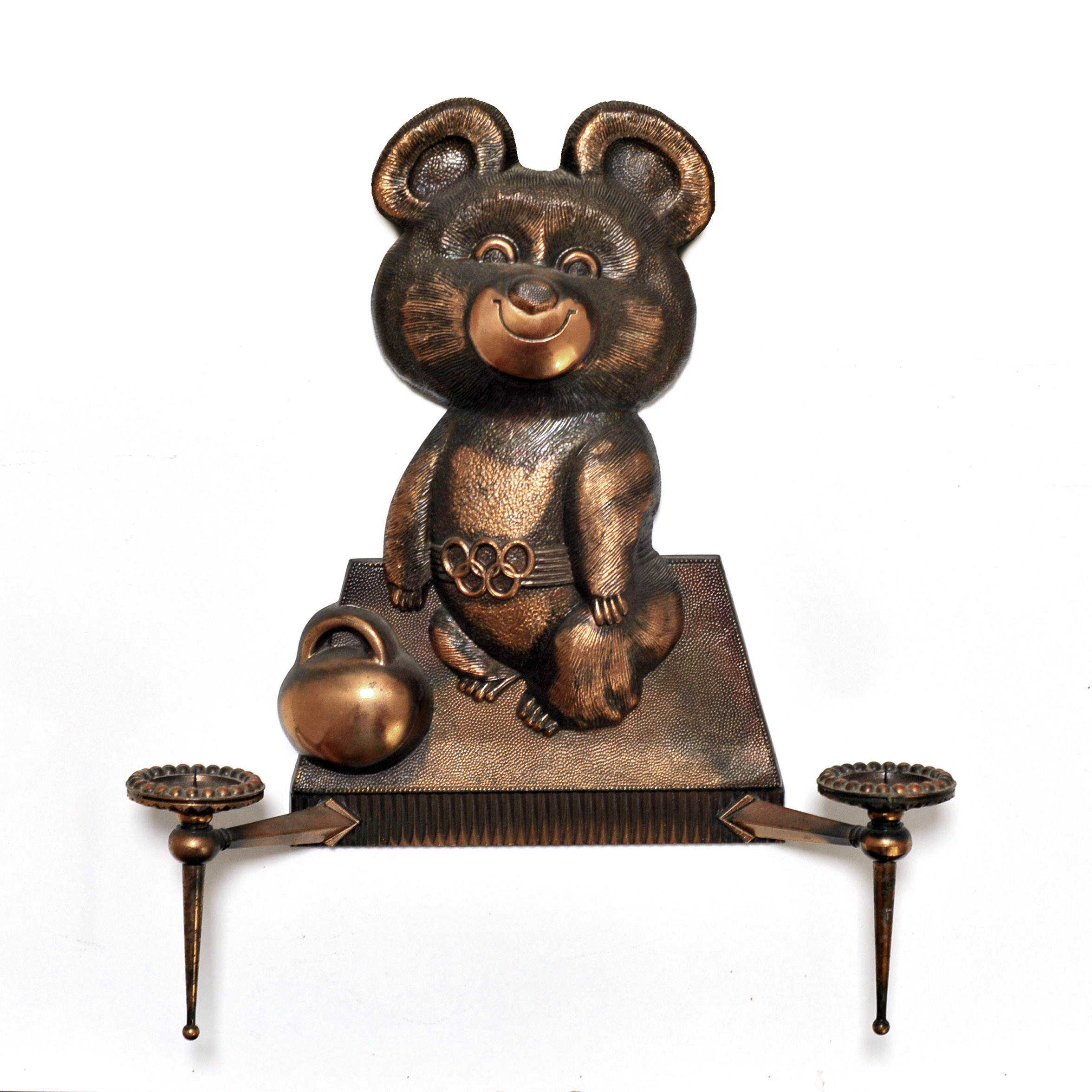 Олимпийский Мишка. Редкое, винтажное панно Олимпийский Мишка. Редкое, винтажное панно