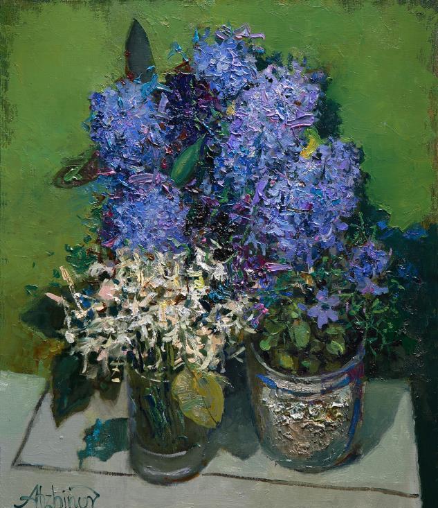 Гиацинты. Натюрморт, живопись Гиацинты. Натюрморт, живопись
