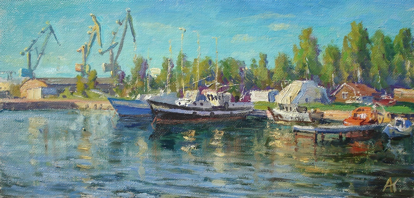 Петрозаводск. Порт Петрозаводск. Порт