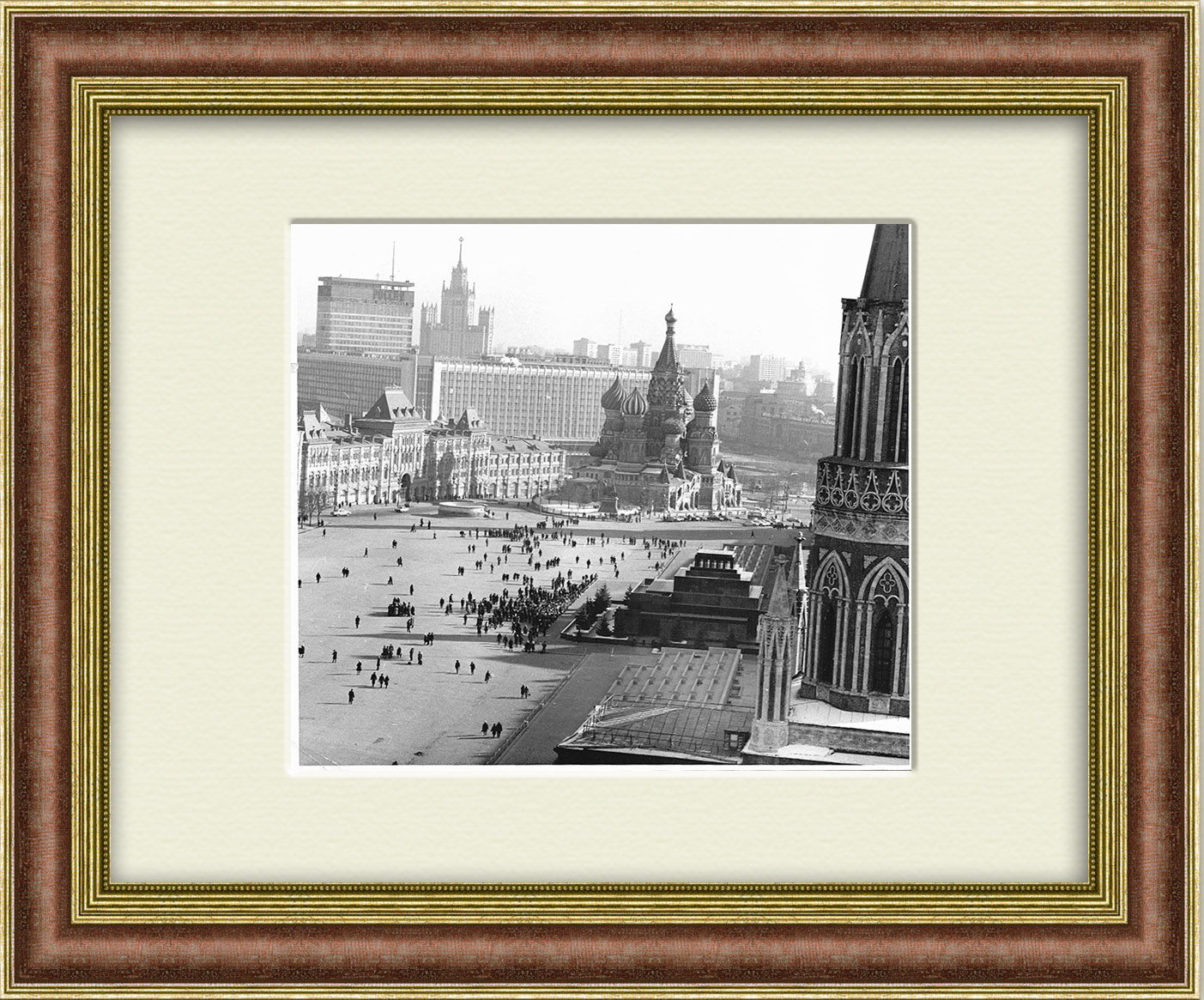 Москва, Красная площадь. Фотография ТАСС 1974 года Москва, Красная площадь. Фотография ТАСС 1974 года