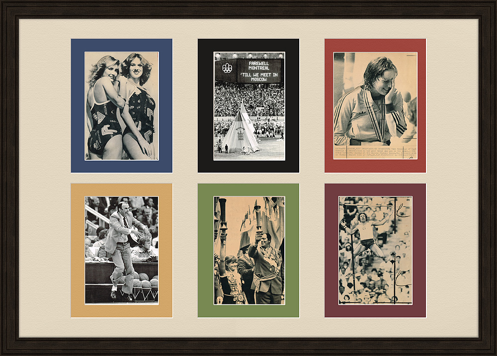 Олимпиада Москва-80, архивные фотографии в раме Олимпиада Москва-80, архивные фотографии в раме