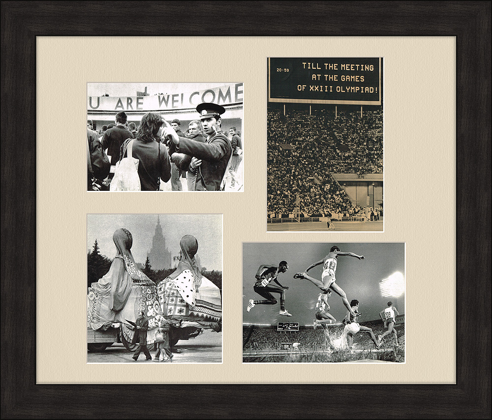 Олимпиада Москва-80, архивные фотографии в раме Олимпиада Москва-80, архивные фотографии в раме