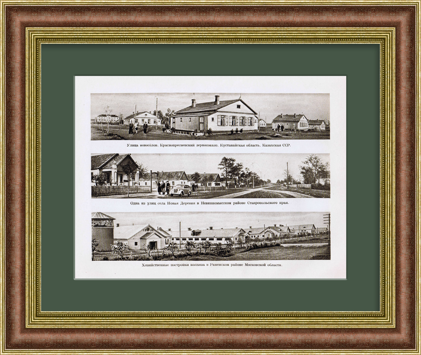 Сельское хозяйство: колхозное и совхозное строительство в Московской области, Ставрополье, Казахстане Сельское хозяйство: колхозное и совхозное строительство в Московской области, Ставрополье, Казахстане