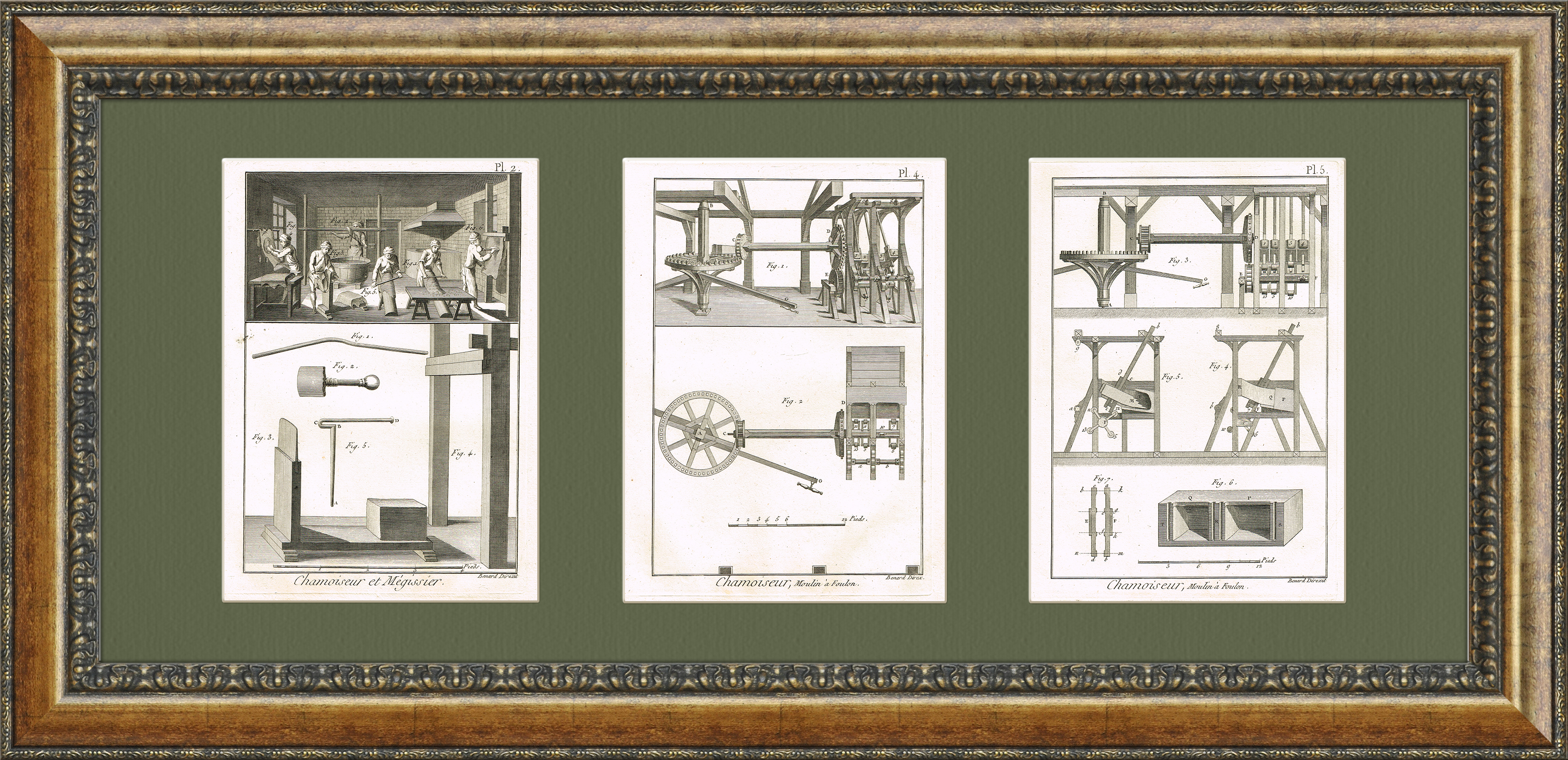 Кожевенник: Изготовление замши и лайки, гравюры из серии "Ремесла" Дидро, 1770-е гг. Кожевенник: Изготовление замши и лайки, гравюры из серии "Ремесла" Дидро, 1770-е гг.