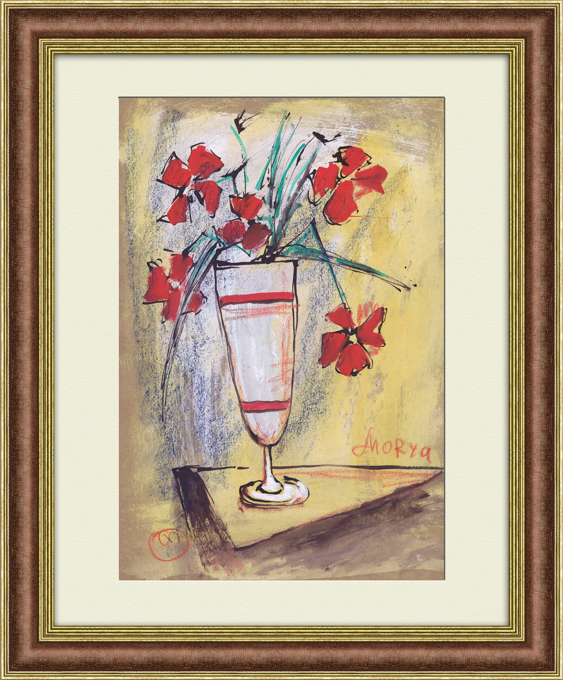 Букет маков. Авторская графика Букет маков. Авторская графика