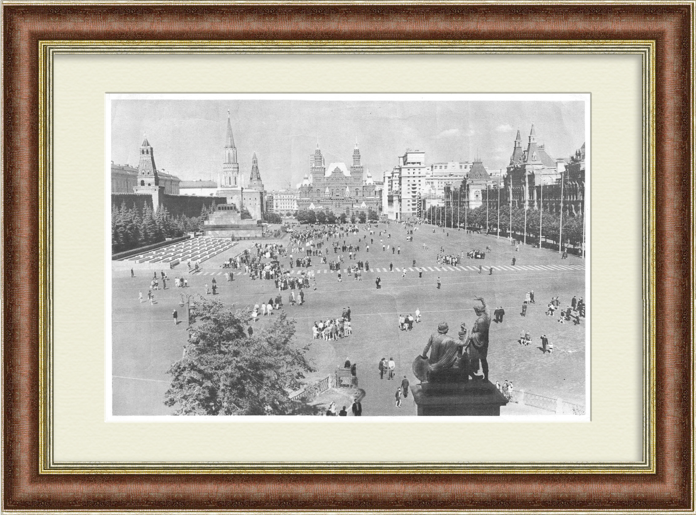 Красная площадь - панорамный вид