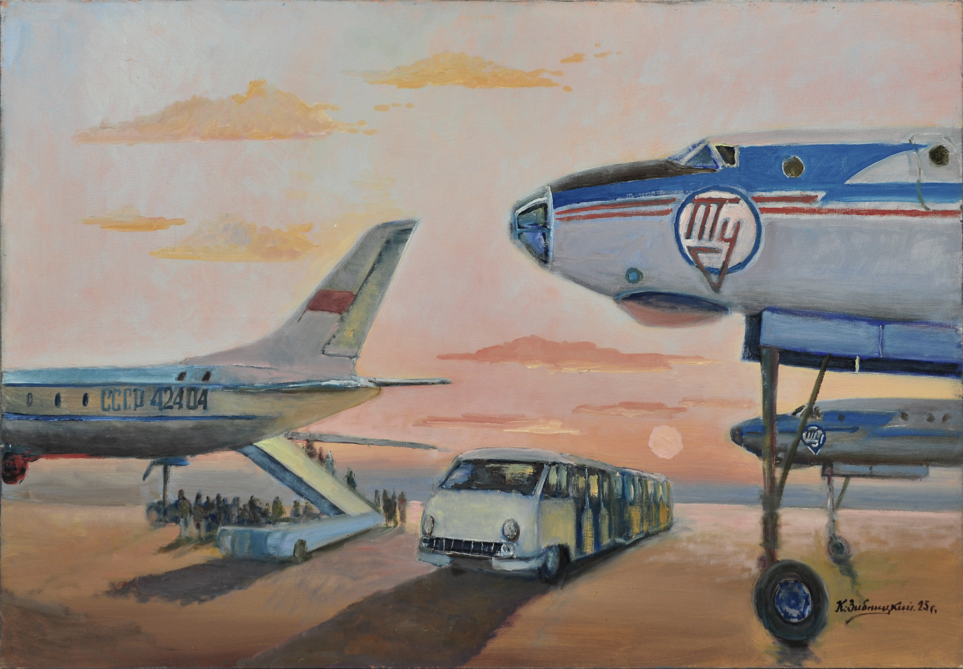 Аэропорт. Большая, авторская картина Аэропорт. Большая, авторская картина